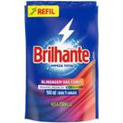 Lava Roupa Brilhante Sabão Liquido Limpeza Total Refil 900 ML