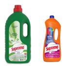 Lava Roupa Sabão Liquido 3l Alvejante Branqueador Ultra Remoção 1,5l Suprema Ultra Ação Multi Ação