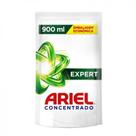 Lava-roupas concentrado ariel expert sachê 900ml refil econômico