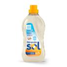 Lava Roupas Líquido Coco Girando Sol 1L, Sabão Líquido Lava Roupa Perfumado, Branco, Ação Delicada, Proteção E Cuidado,
