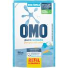 Lava Roupas Líquido Omo Sachê Hipoalergênico Roupas Finas de Bebê Puro Cuidado 900 ml