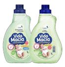 Lava Roupas Vida Macia Glicerina e Erva Doce 500ml + Amaciante Glicerina e Erva Doce 1l