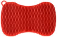 Lavador de silicone Kuhn Rikon Stay Clean, vermelho