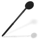 Lavador traseiro de silicone para chuveiro Ozner de dupla face preto