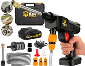 Lavadora Alta Pressão Profissional 21V 600w Com Maleta Bateria E Acessórios The Black Tools Lavadora Alta Pressão Profissional 21V 600w Com Maleta Bateria E Acessórios The Black Tools