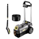 Lavadora de Alta Pressão Karcher HD 585 2000 PSI Motor Indução Cabeçote Latão Pistões Inox Mangueira 7,5 m Uso Intensivo Água Fria Limpeza Pesada