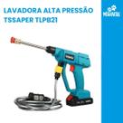 Lavadora De Alta Pressão Lavajato Portátil TLPB21 Tssaper Lavadora De Alta Pressão Lavajato Portátil TLPB21 Tssaper
