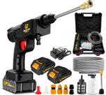 Lavadora De Alta Pressão Portátil 600w Com 2 Baterias 21v The Black Tools Lavadora De Alta Pressão Portátil 600w Com 2 Baterias 21v The Black Tools