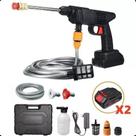 Lavadora de Alta Pressão Portátil Recarregável Para Carros E Jardins Linha Premium Pistola Lava Jato Profissional