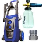 Lavadora de Alta Pressão Pro Vonixx 2320 PSI 2100 W 110v Snow Fast Alta Pressão Profissional com Snow Foam, Motor Indução Mobilidade