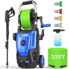 Lavadora de Alta Pressão Toyqqeow 4800 PSI 4,0 GPM com Canhão de Espuma Lavadora de Alta Pressão Toyqqeow 4800 PSI 4,0 GPM com Canhão de Espuma