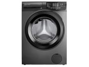 Lavadora de Roupas Electrolux Inverter 12kg Cesto Inox 8 Programas de Lavagem Água Quente Cinza Ônix LFC12