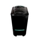 Lavadora de roupas tanquinho preto 10kg 127v semiautomática la555
