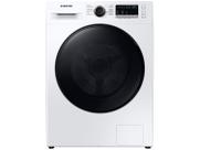 Lavadora Digital Inverter Samsung Porta Black WW11T Branca 11kg