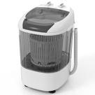 Lavadora Portátil Giantex 2,5 kg com Centrifugação 110 V Cinza
