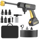 Lavadora Portátil Sem Fio Blissthrill 1100 PSI com Bateria