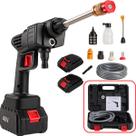 Lavadora Potente Portátil 2 Baterias Preto 110/220v 48v