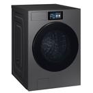 Lavadora samsung front load 20kg bespoke com ia laundry em aço inox 220v wf90f20adsbz