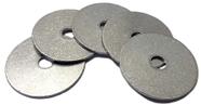 Lavadoras Fender Marine Bolt Supply em aço inoxidável 18-8 1/4