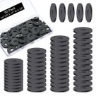 Lavadoras planas de borracha WATHFKCU Heavy Duty, 50 pacotes 3/4x1/4x1/8