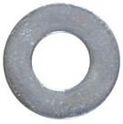 Lavadoras planas galvanizadas Hillman de 1/4 de polegada, pacote com 100