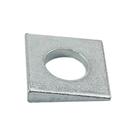 Lavadoras quadradas chanfradas 20 peças de aço carbono galvanizado 1/2