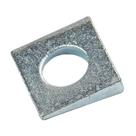 Lavadoras quadradas chanfradas 20 peças de aço carbono galvanizado 3/4 Lavadoras quadradas chanfradas 20 peças de aço carbono galvanizado 3/4