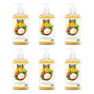 Lavagem à mão nutritiva no sul da França com algas marinhas 240mL 6P Lavagem à mão nutritiva no sul da França com algas marinhas 240mL 6P