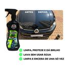 Lavagem a seco com cera detergente automotivo gitanes 500ml