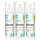 Lavagem de área de fraldas Mambino Organics 150 ml, pacote com 3 peles sensíveis