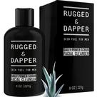 Lavagem facial RUGGED & DAPPER Esfoliante 2 em 1 para homens 240 ml