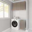Lavanderia Modulada 2 Peças sem Tampo sem Rodapé Ipanema CabeCasa MadeiraOriginals