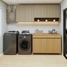 Lavanderia Modulada 3 Peças 6 Portas 2 Gaveta Simone Mendes