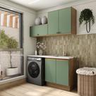 Lavanderia Modulada Kappesberg Celeste 3 Peças 160cm
