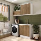 Lavanderia Modulada Kappesberg Celeste 3 Peças - 160cm
