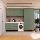 Lavanderia Modulada Kappesberg Celeste 5 Peças 280cm