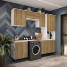 Lavanderia Modulada Kappesberg Celeste 6 Peças 250cm