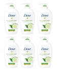 Lavar à mão Dove Caring Fresh Touch, pepino e chá verde, 250 ml x 6 Lavar à mão Dove Caring Fresh Touch, pepino e chá verde, 250 ml x 6