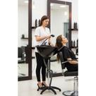 Lavatório Cabelo Portátil Ajustável c/ Cuba e Ducha