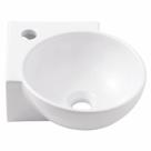 Lavatório De Canto Suspenso M Branco 395x290mm - Incepa