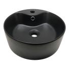 Lavatorio De Porcelana 36 x 14 Cm Pérola Negra