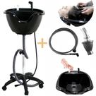 Lavatório Portátil salão Cabeleireiro + Ducha com Rodinhas
