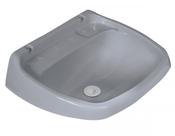 Lavatorio pvc grande metasul cinza claro