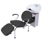 Lavatório Salão Beleza Cabeleireiro Louça Inox Veneza Preto Lavatório Salão Beleza Cabeleireiro Louça Inox Veneza Preto