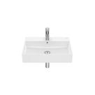 Lavatório Suspenso ou Apoio Inspira Square Branco Roca 60x49 cm Lavatório Suspenso ou Apoio Inspira Square Branco Roca 60x49 cm