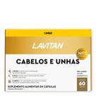 Lavitan cabelos e unhas 60 cápsulas - cimed