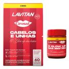 Lavitan Carmed Com 60 Comprimidos Sabor Iogurte de Morango