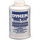 Layout: Fluid Dykem Blue, lata de 237 ml com escova Machinist Metal