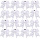Lazos de Pelo Brillantes Hipcheer Blanco 16 piezas para Niñas