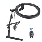 Lazy Bracket Estrutura suspensa + anel de luz de 30 cm com controle remoto Lazy Bracket Estrutura suspensa + anel de luz de 30 cm com controle remoto